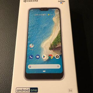 アンドロイドワン(Android One)のAndroid One  S6  ホワイト(スマートフォン本体)