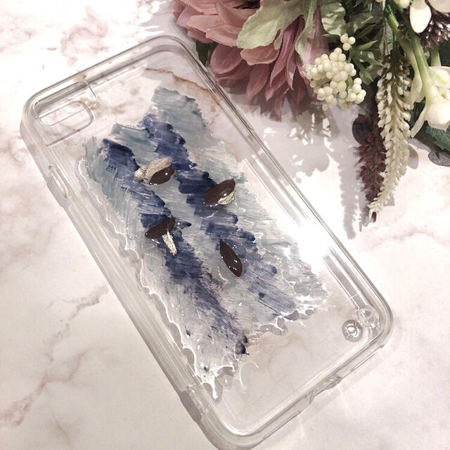 ZARA(ザラ)の【"O"case.】ニュアンス　iPhoneケース m-15【7/8/SE2】 スマホ/家電/カメラのスマホアクセサリー(iPhoneケース)の商品写真