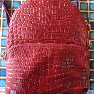 クロコダイル リュック 新品 リアルクロコ