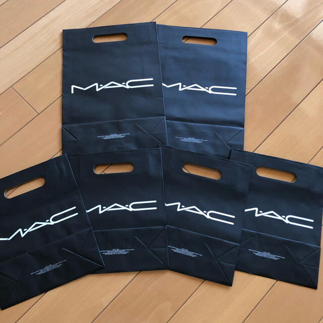 MAC(マック)のMAC 化粧品　ショッパー　袋 レディースのバッグ(ショップ袋)の商品写真