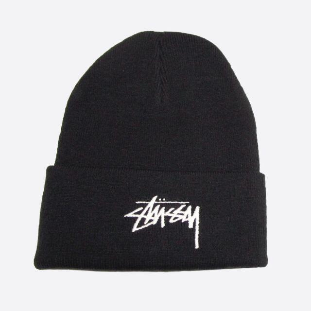 ★新品★Stussy/NIKE★アクリルニットビーニー (Black)ニット帽/ビーニー