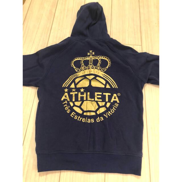 ATHLETA(アスレタ)のアスレタ　スウェット上下　140 ネイビー キッズ/ベビー/マタニティのキッズ服男の子用(90cm~)(その他)の商品写真