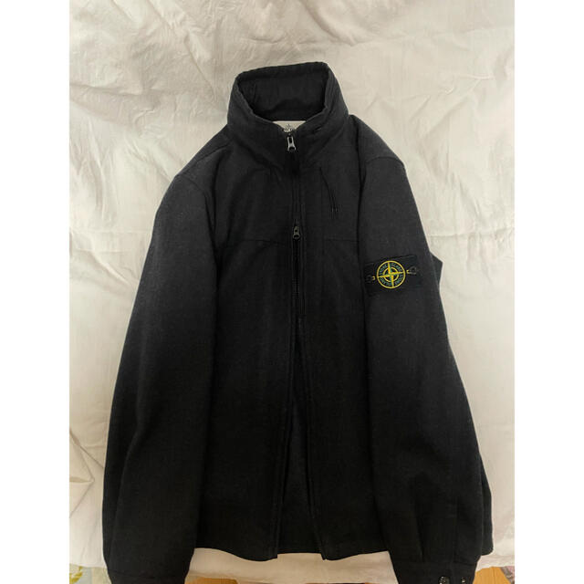 STONE ISLAND(ストーンアイランド)の(NOWN様専用)stone islandウールブルゾン(ワッペン付き) メンズのジャケット/アウター(ブルゾン)の商品写真