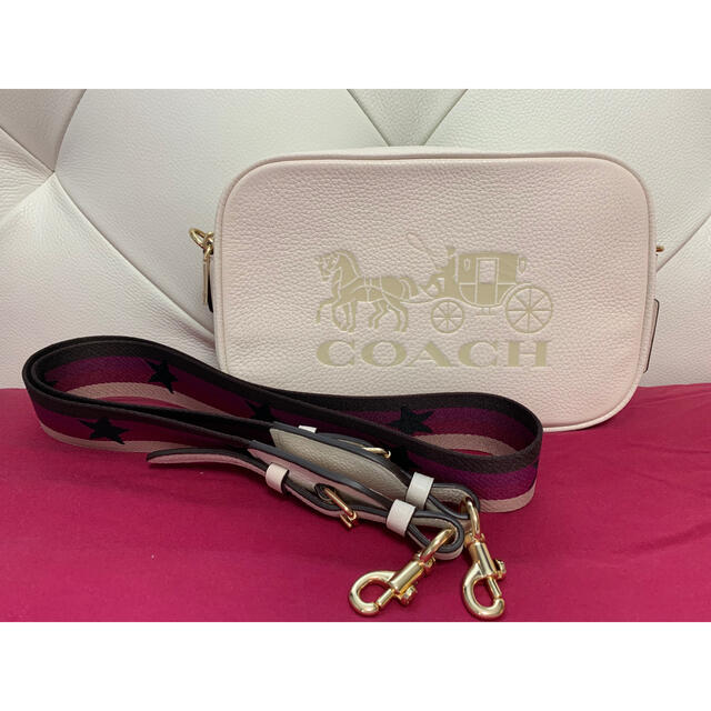 COACH(コーチ)のCOACH ジェス　クロスボディバッグ　斜め掛け　ホワイト メンズのバッグ(ボディーバッグ)の商品写真