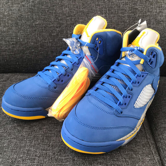 NIKE - Jordan 5 Retro JSP Laney Varsity Royalの通販 by キャメル