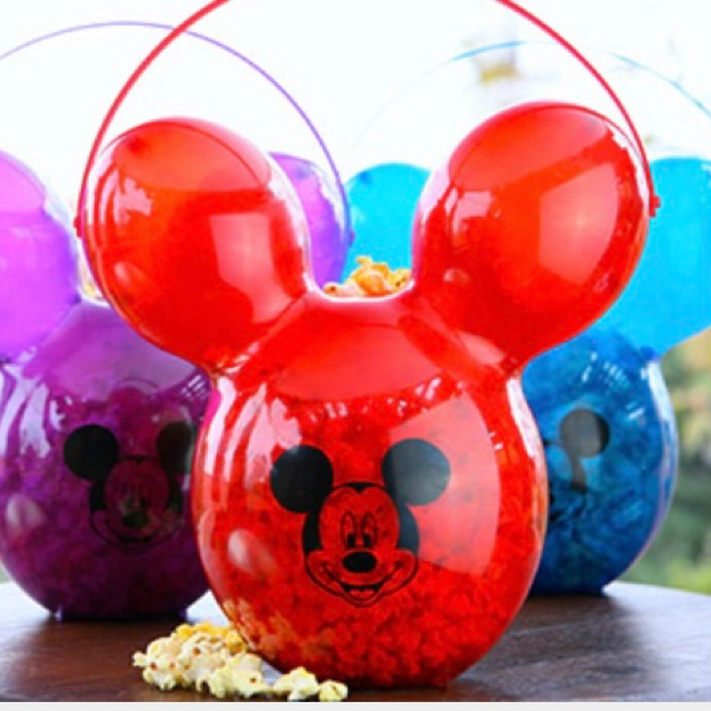 Disney(ディズニー)のミッキー バルーン　ポップコーンバケツ　ポップコーンバケット エンタメ/ホビーのおもちゃ/ぬいぐるみ(キャラクターグッズ)の商品写真