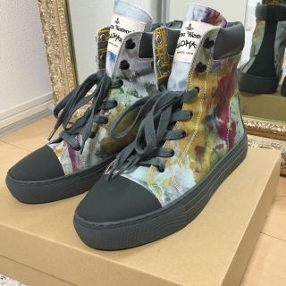 ヴィヴィアンウエストウッド(Vivienne Westwood)のアングロマニア　vivienneヴィヴィアン　ハイカットスニーカーブーツ　美品(スニーカー)