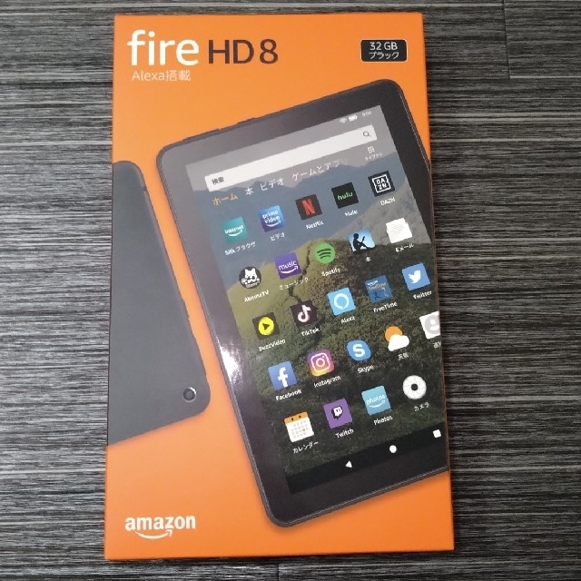 Amazon FireHD8 32GBブラック