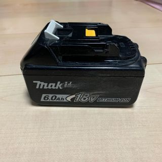 マキタ(Makita)のマキタ18v6.0Ahバッテリー(バッテリー/充電器)