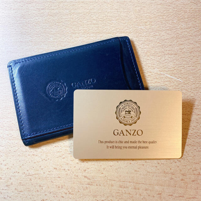 GANZO(ガンゾ)のGANZO GLAZING CALF (グレージングカーフ)単パスケース メンズのファッション小物(名刺入れ/定期入れ)の商品写真