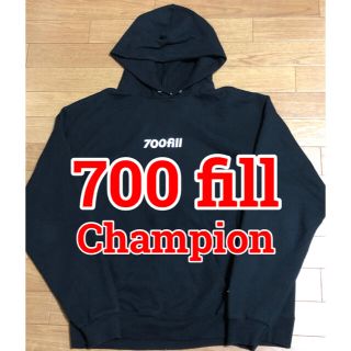 チャンピオン(Champion)のさなぱ様　700fill チャンピオンボディ プルオーバー パーカー 黒(パーカー)