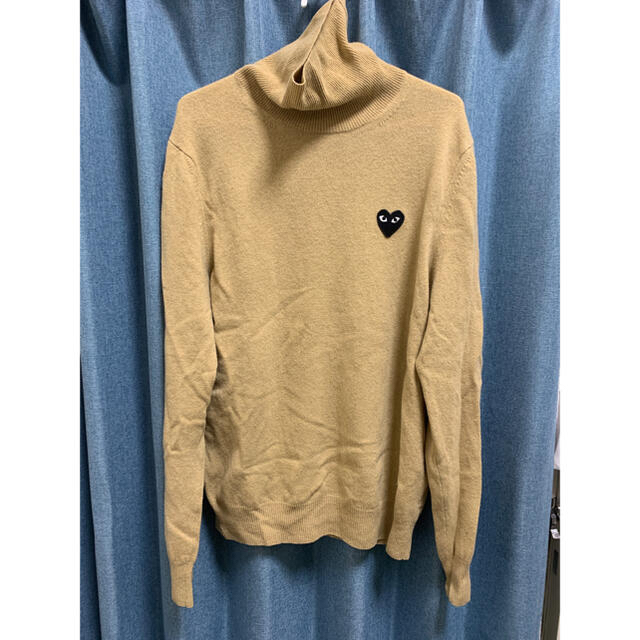COMME des GARCONS - PLAY COMME des GARCONS タートルネックセーターの通販 by あはあは｜コムデギャルソンならラクマ 最安値好評