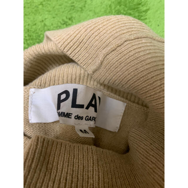 COMME des GARCONS - PLAY COMME des GARCONS タートルネックセーターの通販 by あはあは｜コムデギャルソンならラクマ 最安値好評