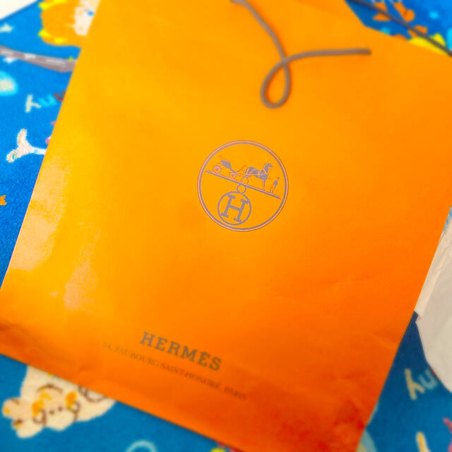 Hermes(エルメス)のHERMES ブランケット　ミント様専用 キッズ/ベビー/マタニティのこども用ファッション小物(おくるみ/ブランケット)の商品写真