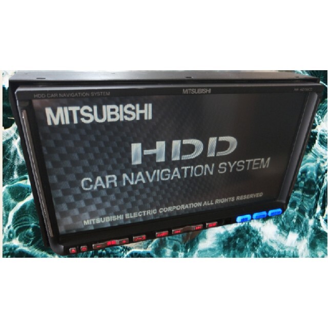 送料込み 三菱フルセグナビ NR-HZ750CD 地デジチューナー付　品