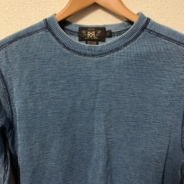 RRL(ダブルアールエル)のダブルアールエル　ワッフルサーマルシャツ メンズのトップス(Tシャツ/カットソー(七分/長袖))の商品写真