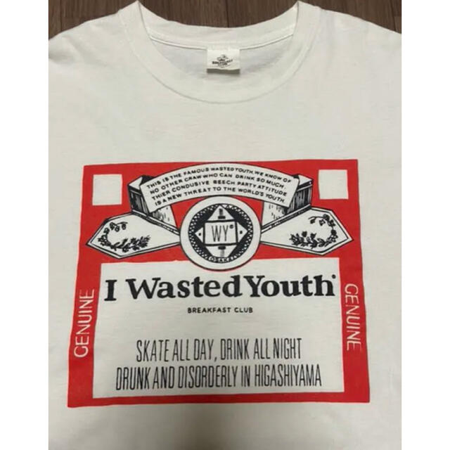 breakfast club wasted youth コラボ　Tシャツ