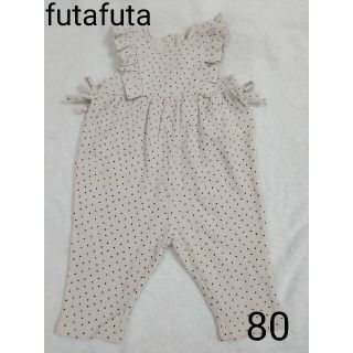 フタフタ(futafuta)のフタフタfutafutaドットオールインワン(ロンパース)