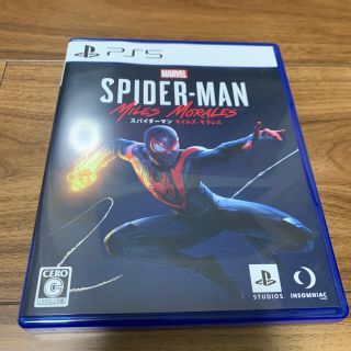 プレイステーション(PlayStation)のスパイダーマン マイルズモラレス PS5(携帯用ゲームソフト)