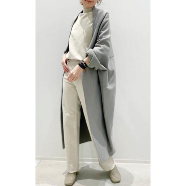 L'Appartement DEUXIEME CLASSE(アパルトモンドゥーズィエムクラス)のアパルトモン：HAVEL studio/Relax Knit Coat   レディースのジャケット/アウター(ガウンコート)の商品写真