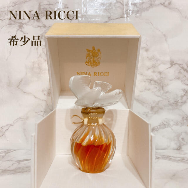 NINA RICCI(ニナリッチ)のレア 希少 ラリック 一羽鳩  ボトル ニナリッチ レールデュタン 香水 コスメ/美容の香水(香水(女性用))の商品写真