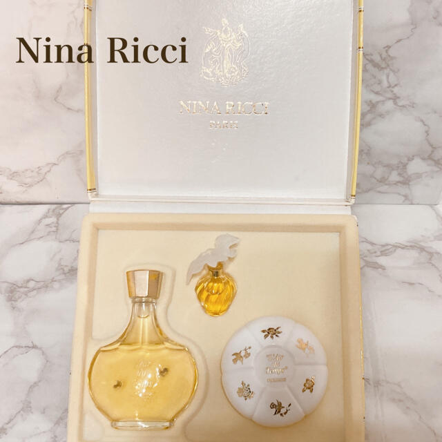 NINA RICCI(ニナリッチ)のレア　未使用 NINA RICCI レールデュタン トリオ 3点セット 香水 コスメ/美容の香水(香水(女性用))の商品写真