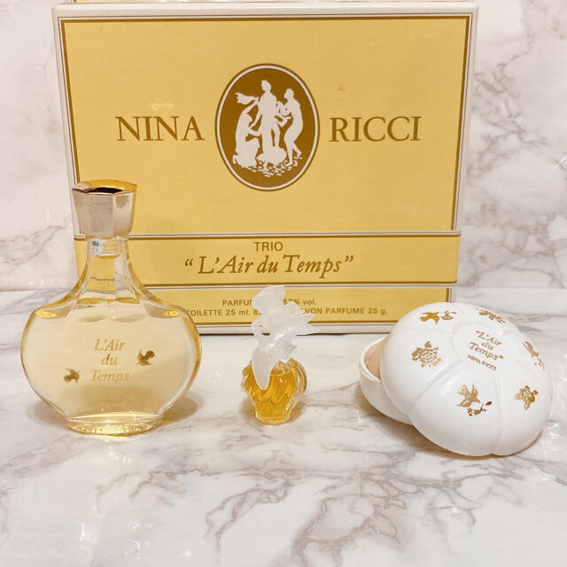 NINA RICCI(ニナリッチ)のレア　未使用 NINA RICCI レールデュタン トリオ 3点セット 香水 コスメ/美容の香水(香水(女性用))の商品写真