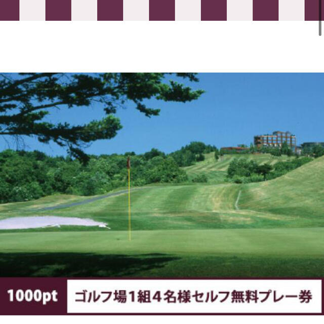 シャトレーゼ　ゴルフ場　セルフ無料プレー券　1枚東京国際ゴルフ倶楽部静岡県