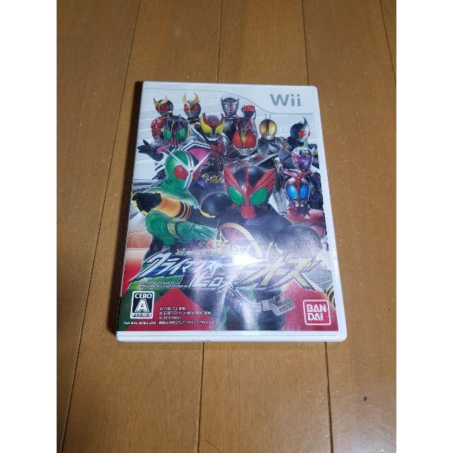 Wii 仮面ライダー クライマックスヒーローズ　オーズとW エンタメ/ホビーのゲームソフト/ゲーム機本体(家庭用ゲームソフト)の商品写真