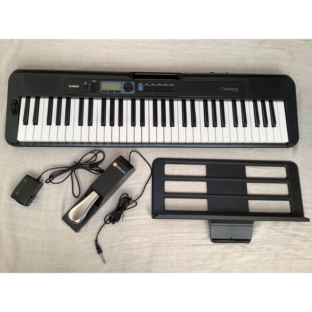 CASIO(カシオ)のCASIO 電子キーボード61鍵盤 CT-S300 楽器の鍵盤楽器(キーボード/シンセサイザー)の商品写真