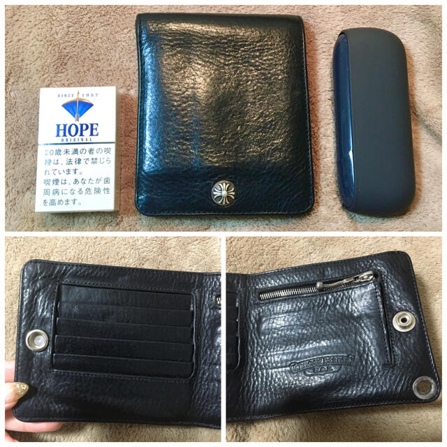 CHROME HEARTS クロムハーツ ワンスナップ ウォレット CHROME HEARTS クロムハーツ ワンスナップ ウォレット