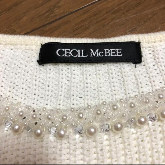 CECIL McBEE(セシルマクビー)のセシルマクビー/7分丈ニット レディースのトップス(カットソー(長袖/七分))の商品写真