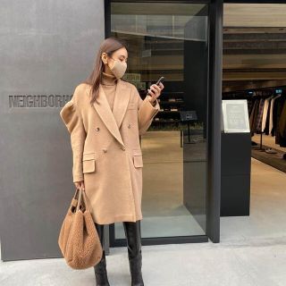 マックスマーラ(Max Mara)のMax Mara GABRY チェスターコート ロングコート(チェスターコート)