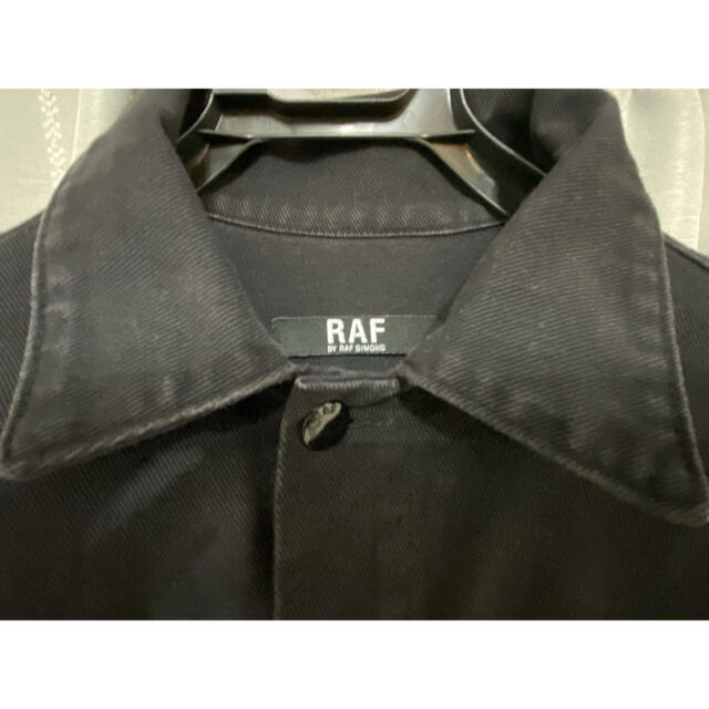 RAF SIMONS(ラフシモンズ)のジー四様専用 デニムジャケット ブラック RAF BY RAF SIMONS メンズのジャケット/アウター(Gジャン/デニムジャケット)の商品写真
