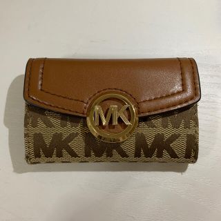 マイケルコース(Michael Kors)のMichael Kors キーケース　ブラウン/ブラウンモノグラム(キーケース)