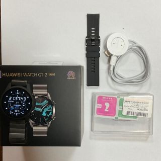 ファーウェイ(HUAWEI)のX Wedding様専用　HUAWEI Watch GT２　エリートモデル 美品(腕時計(デジタル))