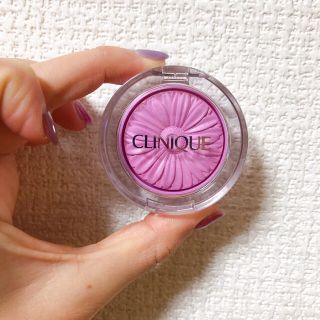 クリニーク(CLINIQUE)のCLINIQUE チークポップ#15 パンジーポップ 新品(チーク)