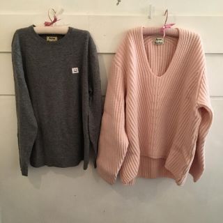 アクネ ピンク ニット/セーター(レディース)の通販 93点 | ACNEの