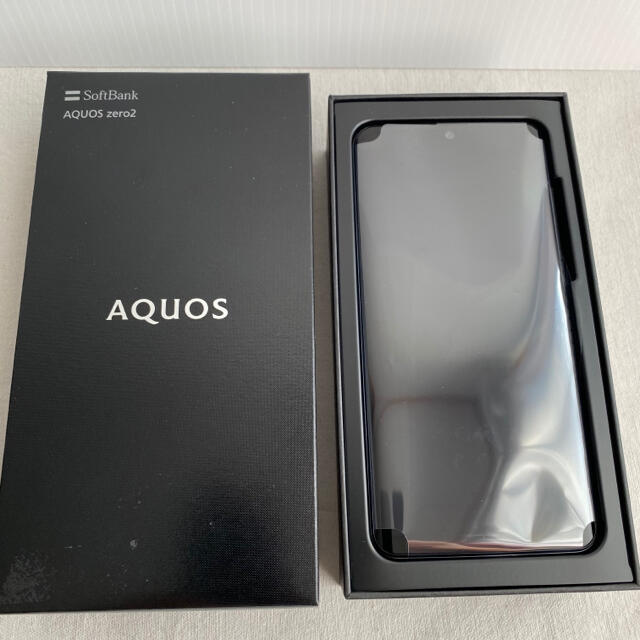 SoftBank AQUOS zero2 906SH SIMロック解除済スマートフォン本体