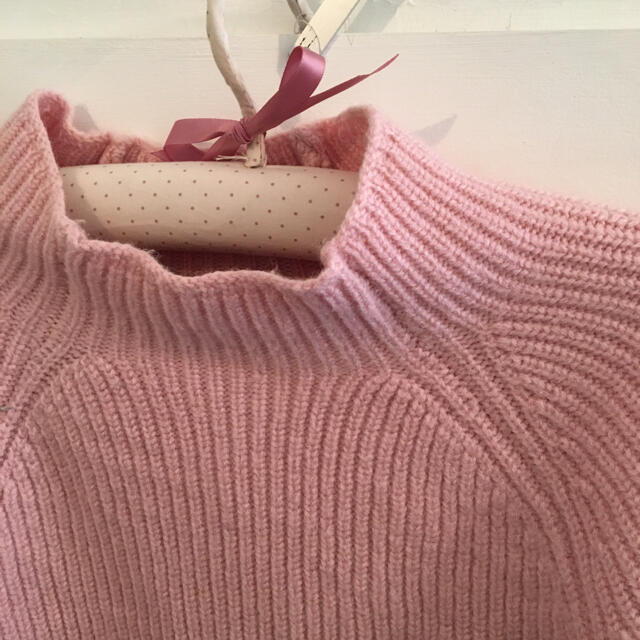 Ralph Lauren(ラルフローレン)のRalph Lauren babypink knit. レディースのトップス(ニット/セーター)の商品写真