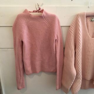 ラルフローレン(Ralph Lauren)のRalph Lauren babypink knit.(ニット/セーター)