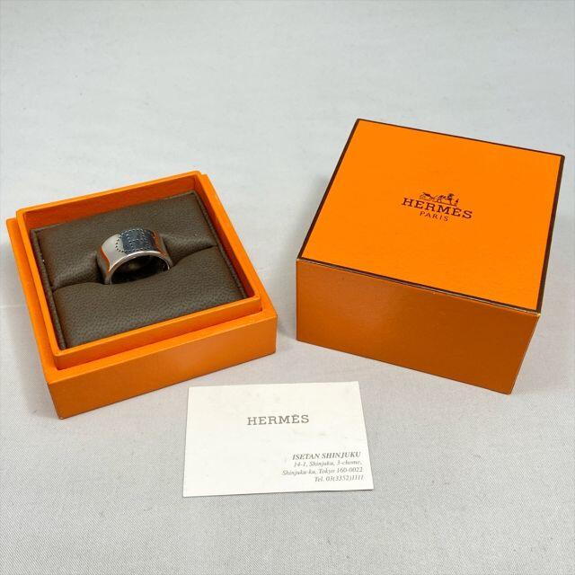 新品仕上 エルメス HERMES エクリプス リング 指輪 シルバー 925