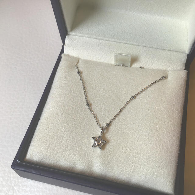 STAR JEWELRY(スタージュエリー)の18K ホワイトゴールドネックレス レディースのアクセサリー(ネックレス)の商品写真