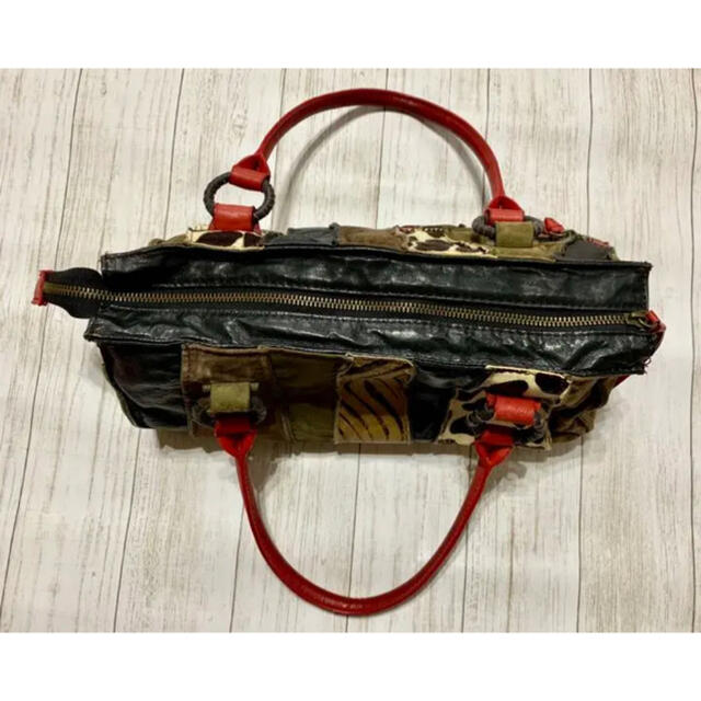 LAZY SUSAN(レイジースーザン)のLAZYSUSAN ハラコハンドバッグ トートバッグ レディースのバッグ(トートバッグ)の商品写真
