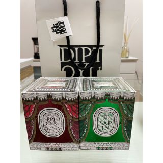 ディプティック(diptyque)の【新品未使用】diptyque クリスマス限定キャンドル190g(キャンドル)