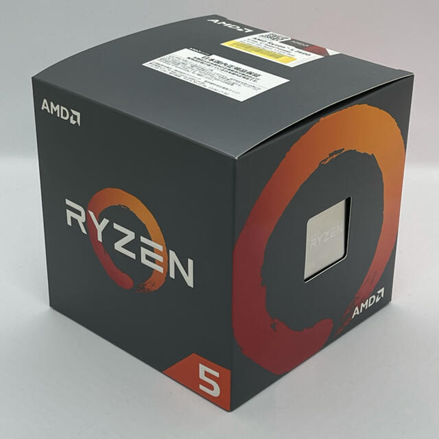 B350新品未開封 RYZEN 5 2600 AMD CPU 6コア12スレッド