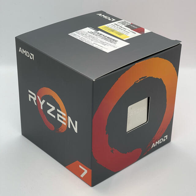 2700新品未開封 RYZEN 7 2700 AMD CPU 6コア12スレッド