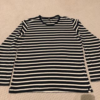 ユニクロ(UNIQLO)のクルーネックＴ(長袖)(Tシャツ/カットソー(七分/長袖))