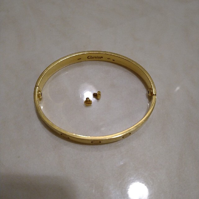 Cartier - カルティエ ラブブレス イエローゴールド size17 幅6 Cartier - カルティエ ラブブレス イエローゴールド size17 幅6