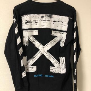 オフホワイト(OFF-WHITE)のoff-white ロンT(Tシャツ(長袖/七分))